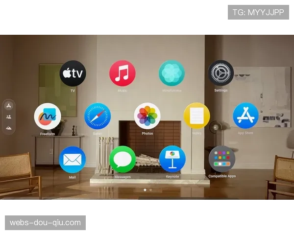 观众通过苹果Vision Pro在主场“虚拟前排”观看湖人vs凯尔特人比赛